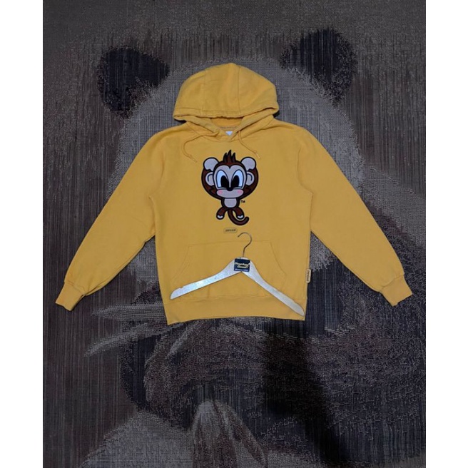 HOODIE PANCOAT MONKEY YELLOW