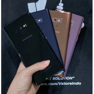 Samsung Note 9 8/512 GB Ex Resmi Sein Indonesia Second Bekas Seken Ex Pemakaian Good Condition