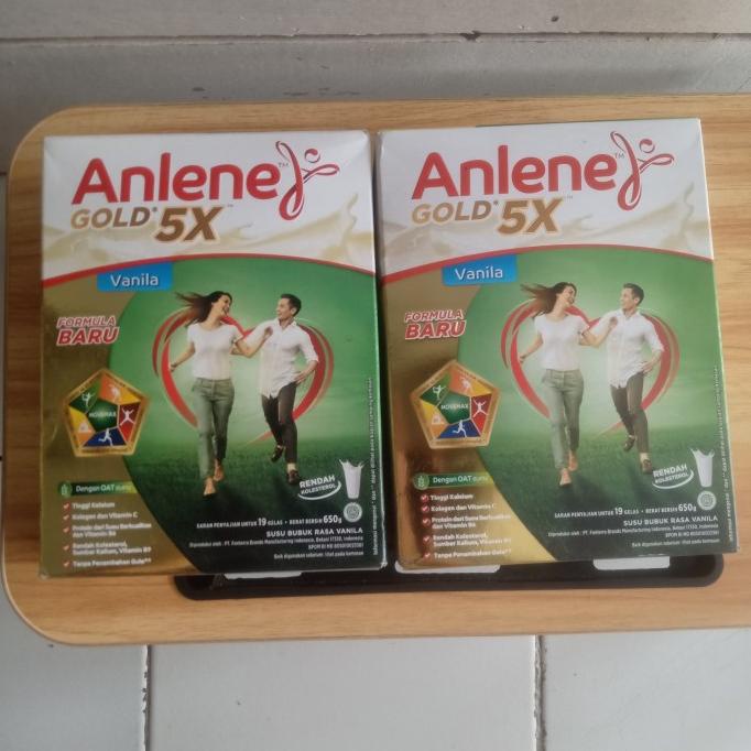 

[COD] Anlene Gold 5x Vanila 650 gram [COD]