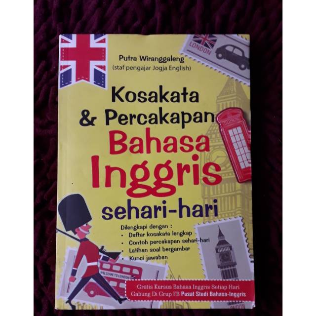 Kosakata & percakapan bahasa inggris seharu-hari