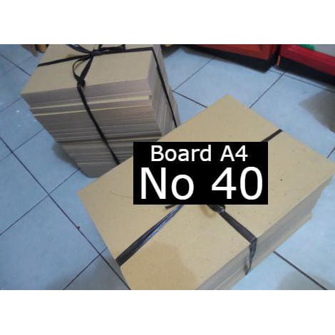 

Kertas Board No 40 Ukuran A4