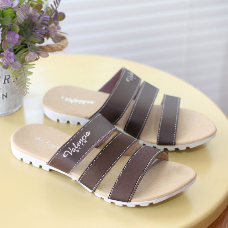 sandal cewek casual sol kokop ban tiga LK /09 new/LK-10