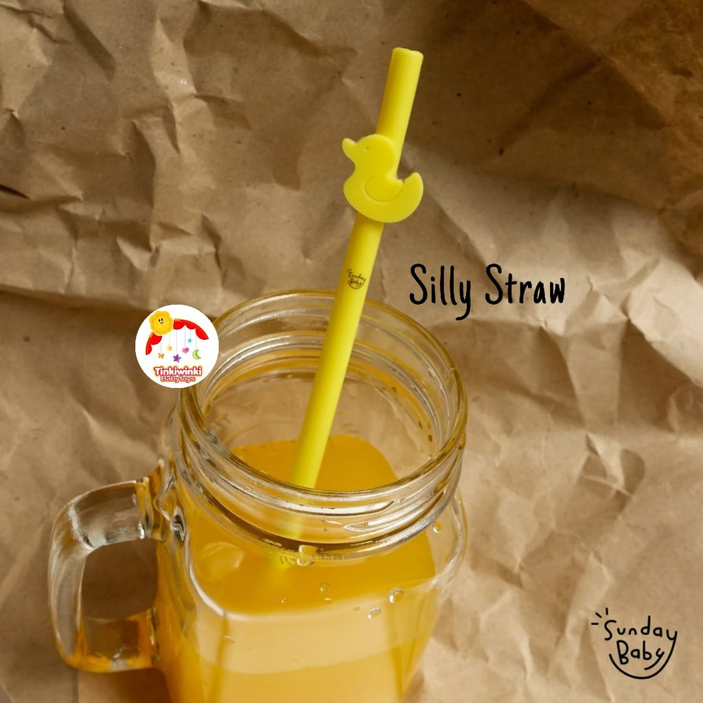 Sunday Baby Silly Straw Sedotan Silicone