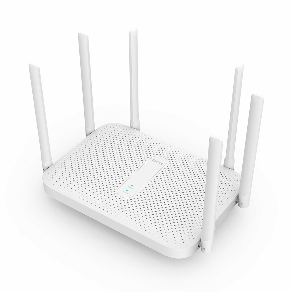 Redmi WiFi Router Gigabit AC2100 2033Mbps with 6 High Gain Antena - White