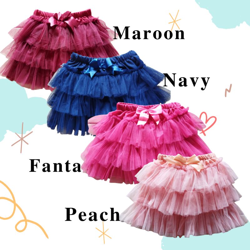 Rok Tutu Bayi 0-8bln Baju Bayi Lucu COD