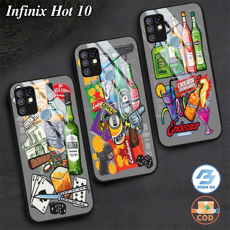 Benua Case - Case MINUMAN Infinix Hot 10 - Case Hp Infinix Hot 10 - Kesing Hp Infinix Hot 10 - Softc