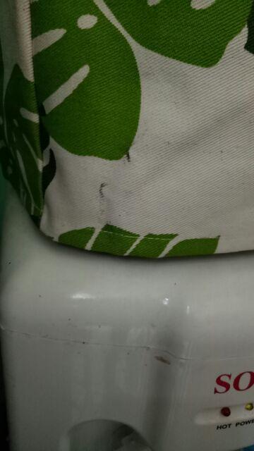 Cover Sarung Penutup Pelindung Galon Aqua - Motif Daun Monstera