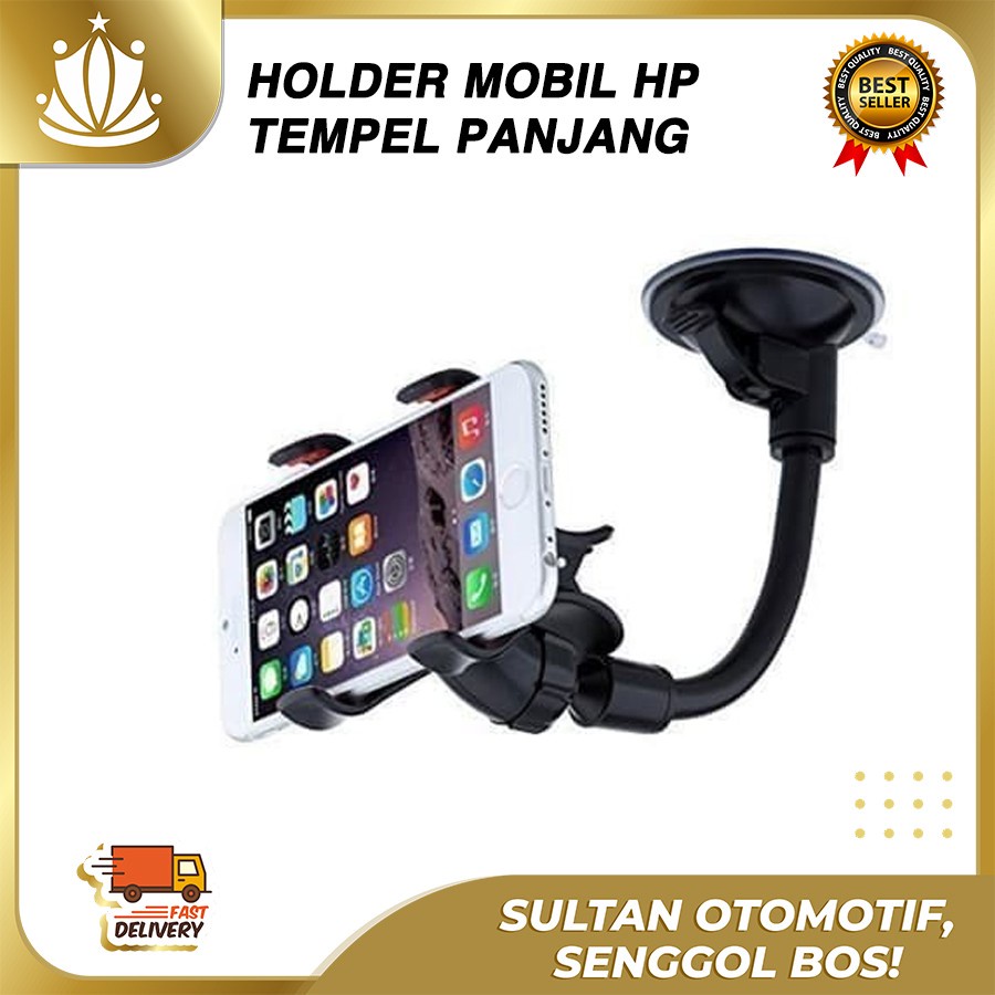 Car Phone HOLDER HP MOBIL PANJANG Handphone GPS LAZYPOD UNIVERSAL