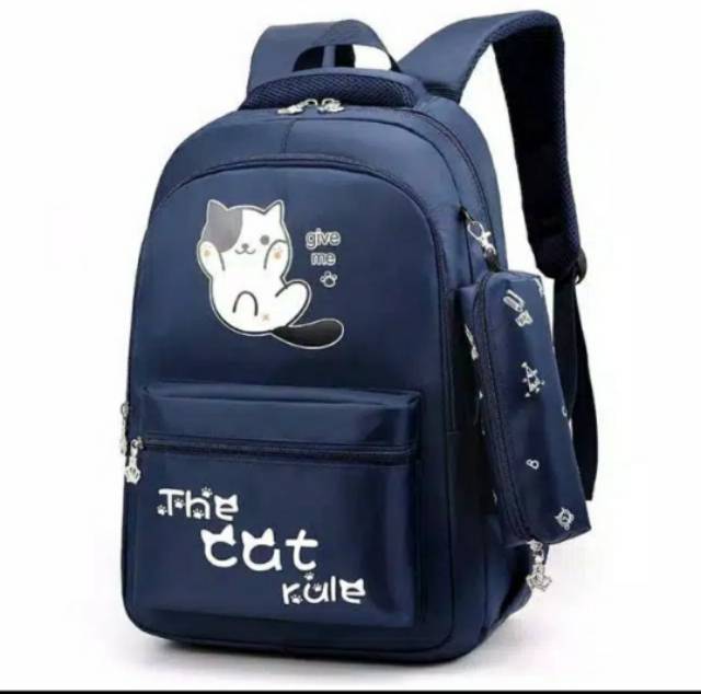 tt_Tas Ransel Anak Sekolah Karakter Fashion Kids Backpack Cute Murah Batam Tas Kanvas import