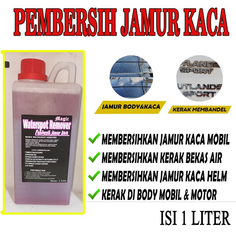 pembersih jamur kaca,body kendaraan, waterspot remover, penghilang kerak