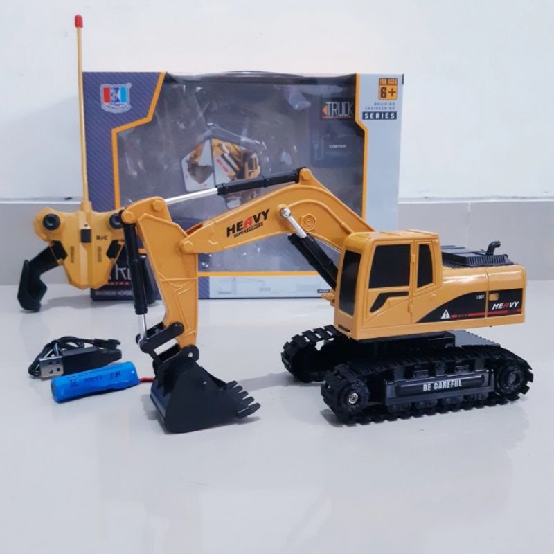 Rc Excavator Remote Control Batre Cas Mainan Truk Beko Anak Laki Cowok