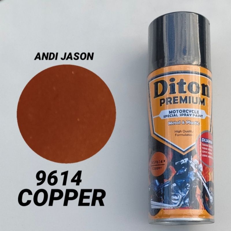 DITON PREMIUM CAT SEMPROT TAHAN BENSIN 400CC NO 9614 COPPER