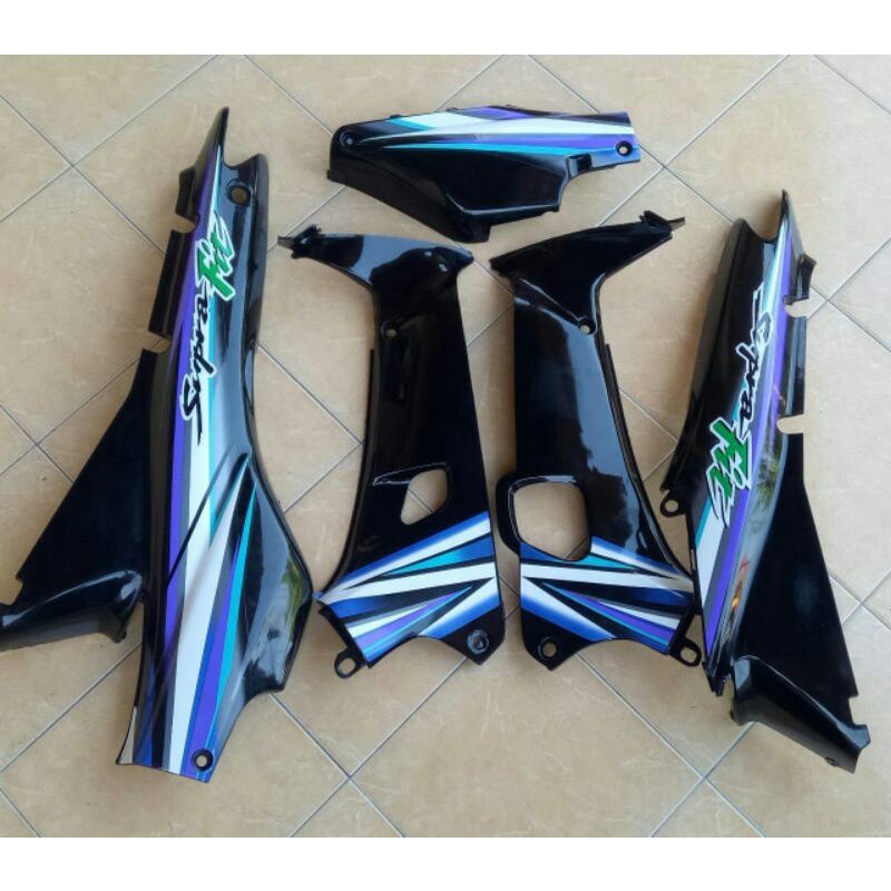 Cover body Honda Supra fit lama th.2004 dek body+kepangan Supra fit lama
