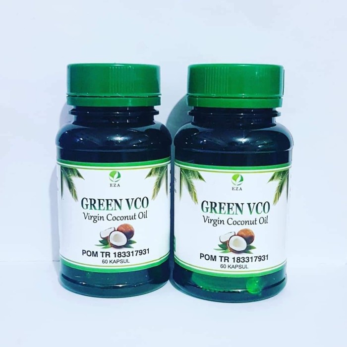 

Kapsul Minyak Kelapa Virgin Coconut Oil GREEN VCO EZA