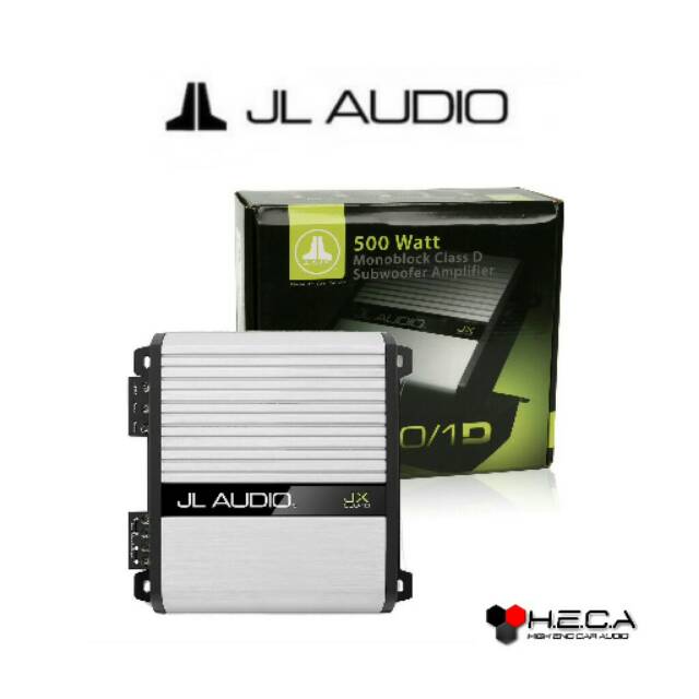 JL Audio JX500/1D Power Monoblock Class D Subwoofer Amplifier 500w [USA Technology]
