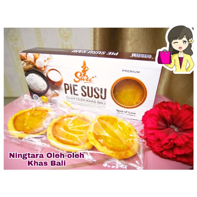 PIE SUSU SARI ORIGINAL ISI 9 PCS OLEH-OLEH KHAS BALI