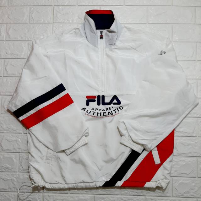Vintage Fila Pullover Cagoule Jacket Jumper Second Original