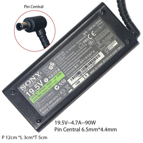 Adaptor Charger Laptop Sony Vaio 19.5V 4.7A 90W TV LED Sony Bravia 19&quot;22&quot;24&quot;32&quot;42&quot;55 inch Original