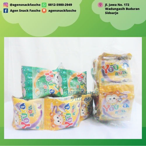 

Youka Roll Candy 4.5 gram (1 pack isi 20 pcs)