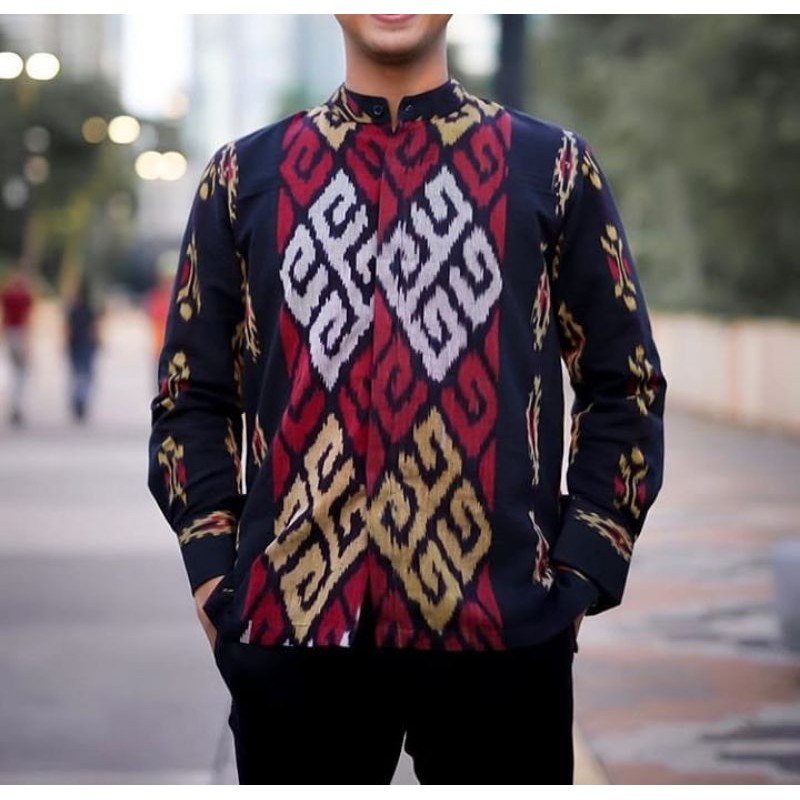 baju Hem tenun - Hem kondangan - Hem kluarga