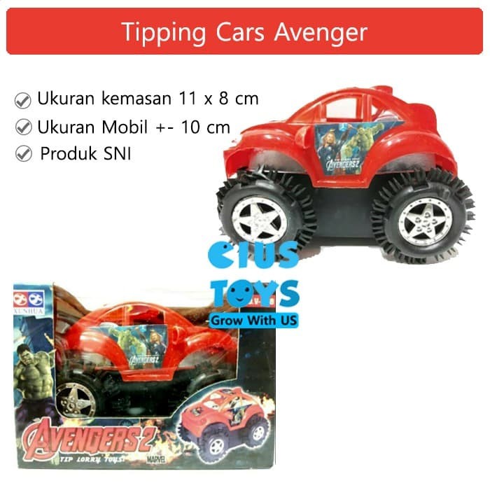 Mobil Baterai Manusia Super Tiping Car | Mobil Tumbling Manusia