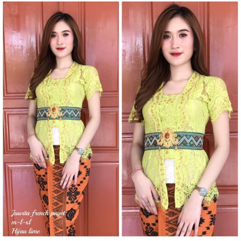 KEBAYA BALI PAYET MUTIARA