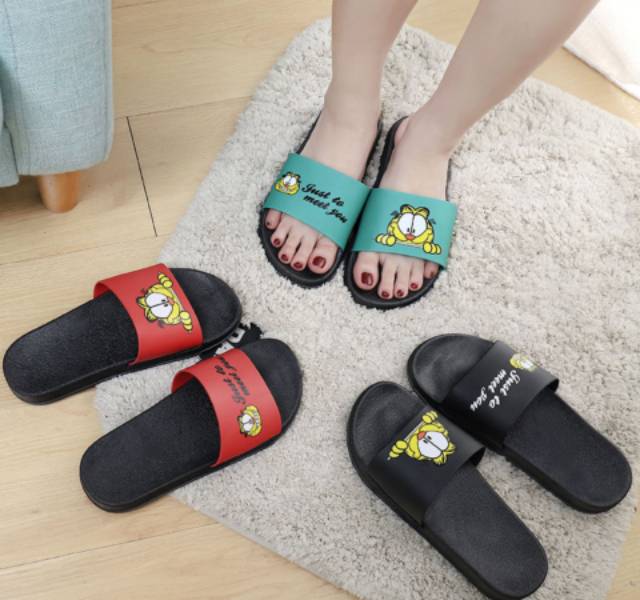 Sendal / sandal slipper karakter garfield