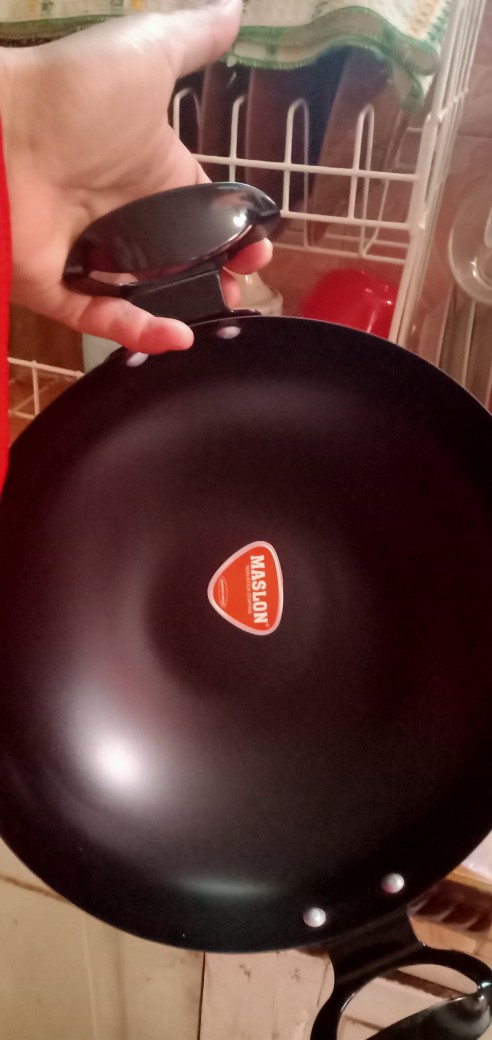 Wajan Anti Lengket Wonder Wok 27 Cm Besi Baja Penggorengan Alat Masak Peralatan Dapur Maspion