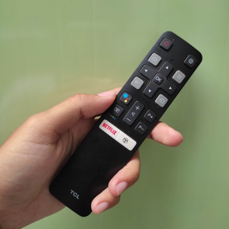 Remot TCL Smart TV Original Terbaru Support Google Assistant - Remot TV TCL LED Smart TV Original - 