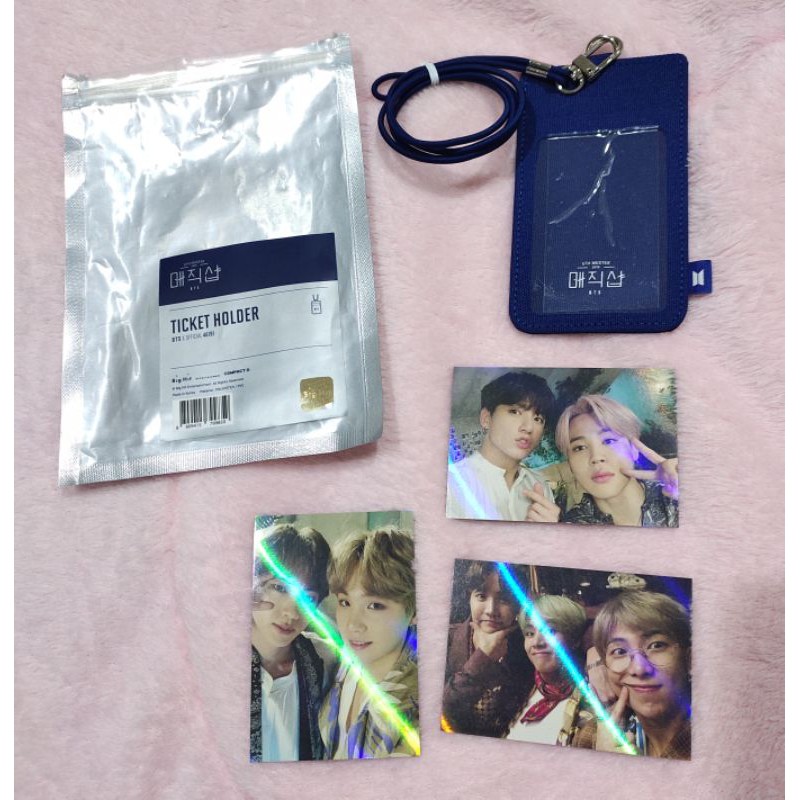 BTS 5th Muster Ticket Holder Set minus pc Yoonjin