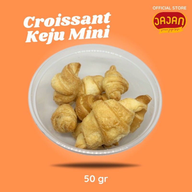

Croissant Mini Keju 50gr