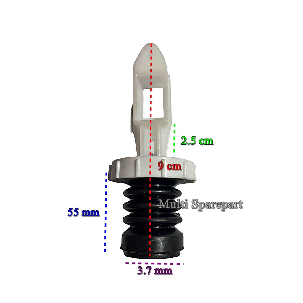 Seal Klep Pembuangan Mesin Cuci 1 Tabung Universal top loading FULLSET