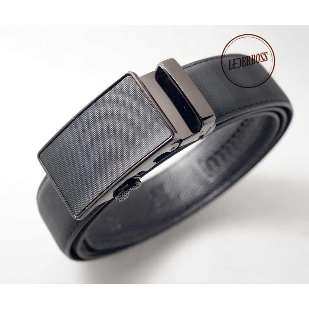 ikat pinggang kulit BURBERRY