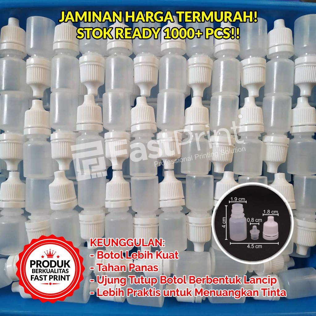 Botol Tinta Stempel Kosong 5ml