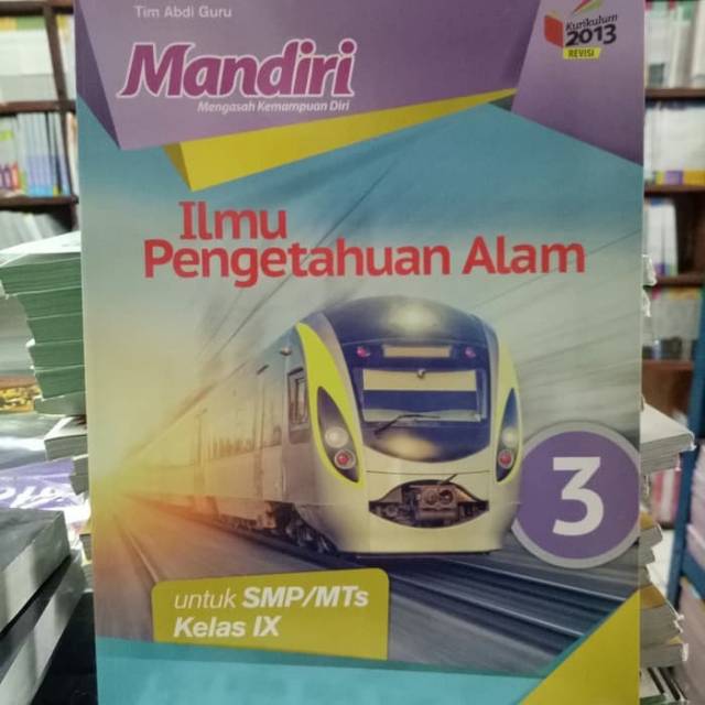 Buku Mandiri IPA kelas 9 revisi erlangga