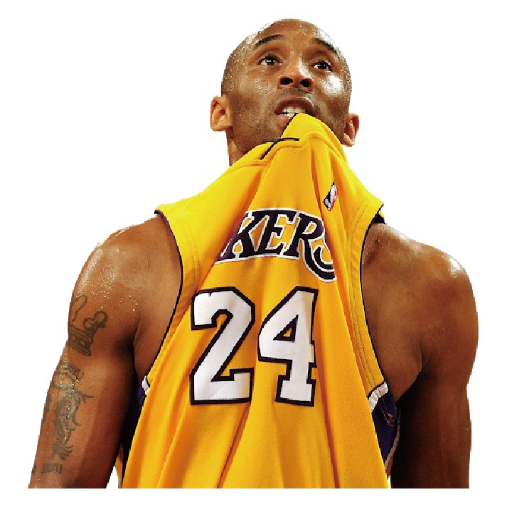 50 pcs Basketball Stickers Kobe Bryant Sticker Waterproof Kids Toy Stickers for Luggage Laptop Phone Skateboard Decal