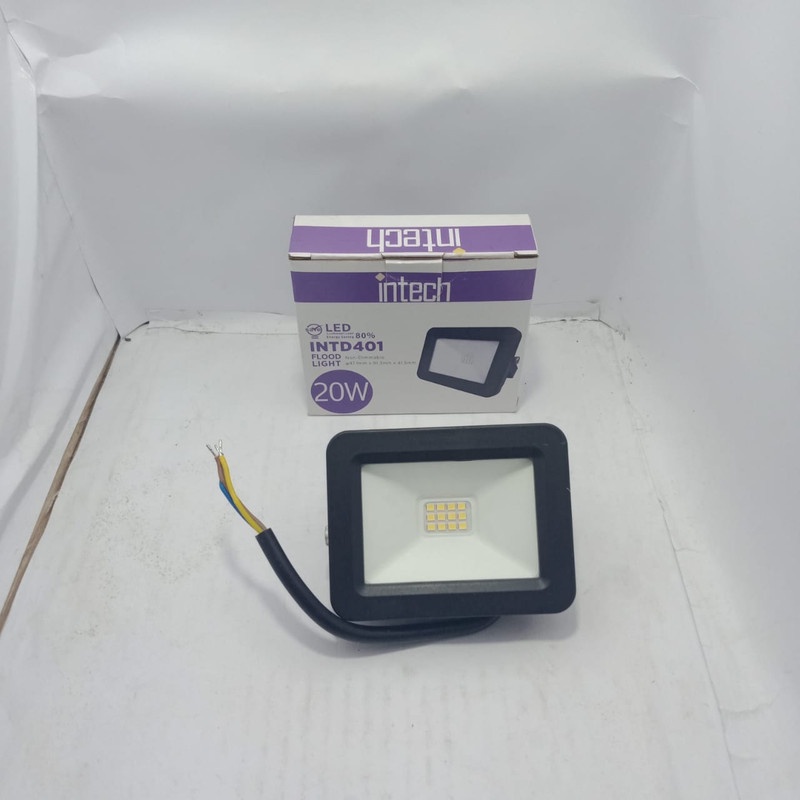 INTECH Lampu Sorot Floodlight - 20 Watt