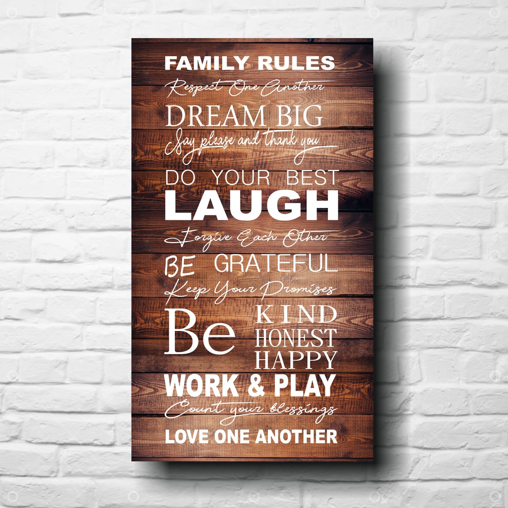 Wall Decor Hiasan Dinding Rohani Kristen Katolik Poster Quotes ALkitab