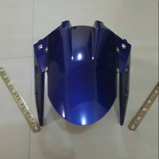 Spakboor depan universal model robot ninja bonus breket bolong 2pc vixion xabre cbr mx r15