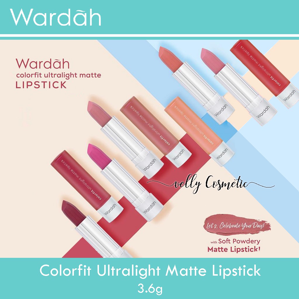 Wardah Colorfit Ultralight Matte Lipstick