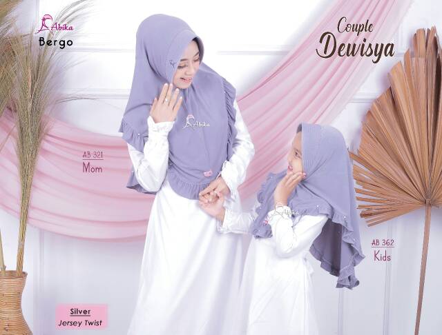 Bergo Couple dewisya by Abika (hijab/jilbab instan)