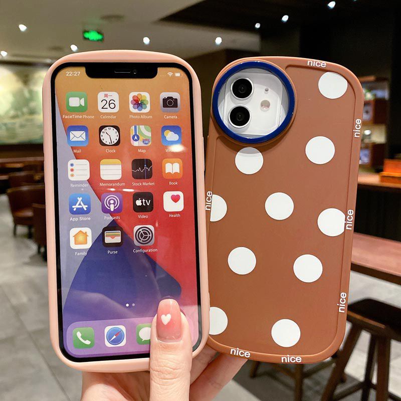 POKLADOT CASE TAHAN BANTING TAHAN DEBU DAN MODEL TERBARU TERMURAH UNTUK IPHONE XR IPHONE 11 IPHONE 1
