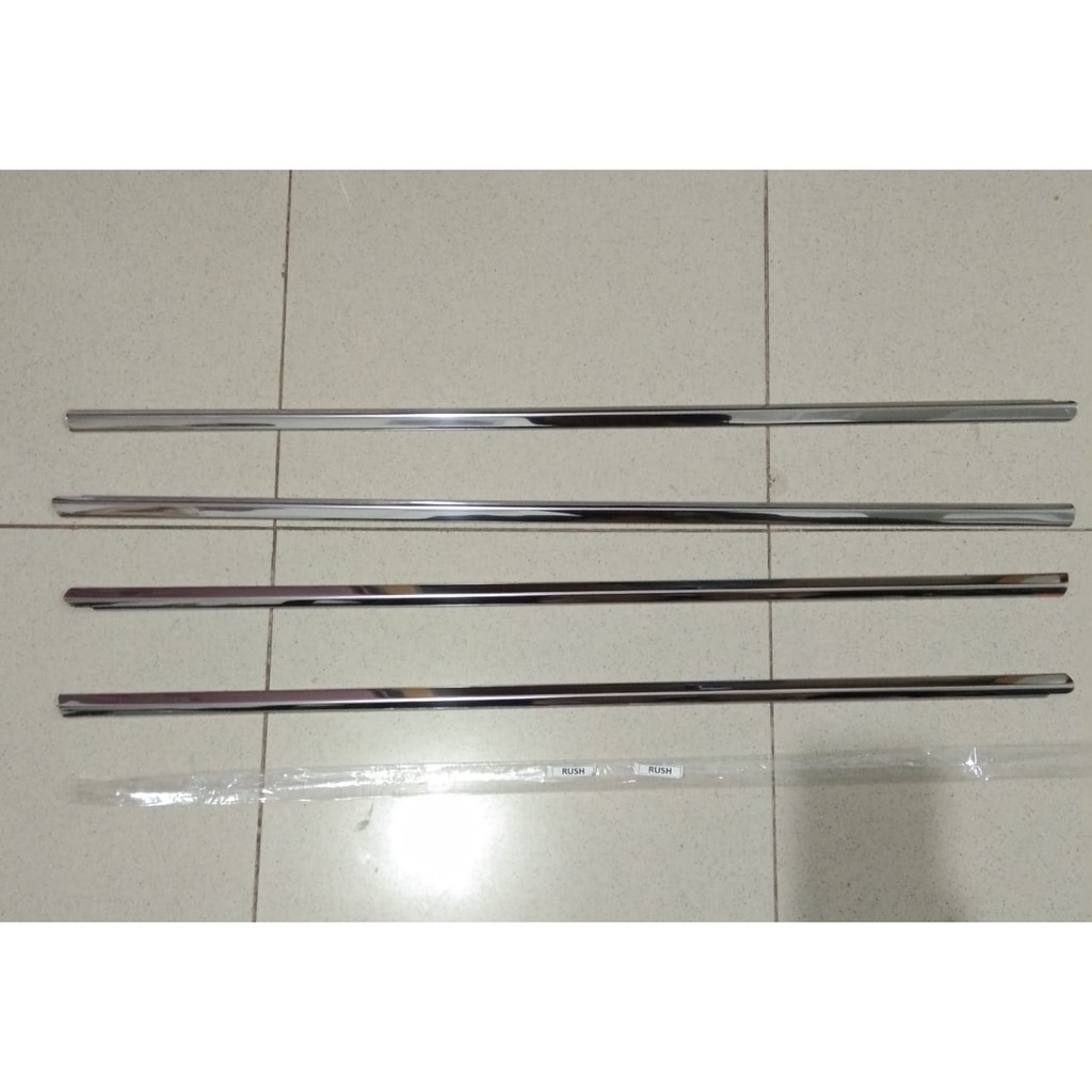 List kaca samping mobil rush / terios chrome