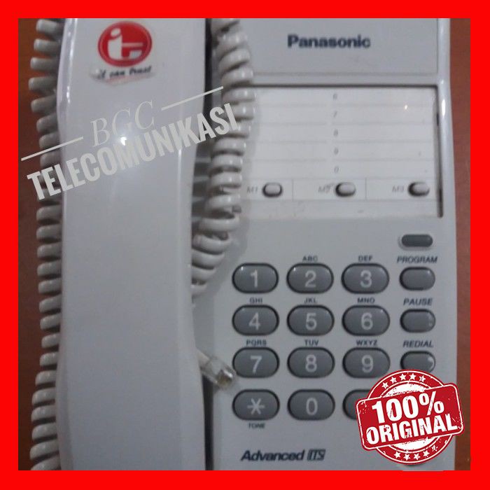 Telepon Rumah Panasonic KX T2371 - Putih Original