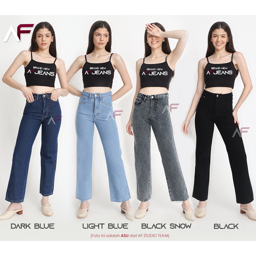 Update  AF - Highwaist Loose Jeans
