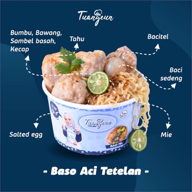 

Komplit! Baso Aci Tetelan Tuangeun Ceuceu Rindu Baci Mie