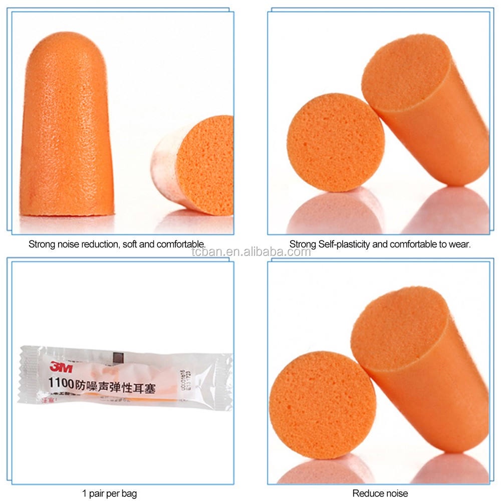 3M EARPLUG PU Uncorded Ear Plug / Pelindung Telinga 3M Tanpa Tali