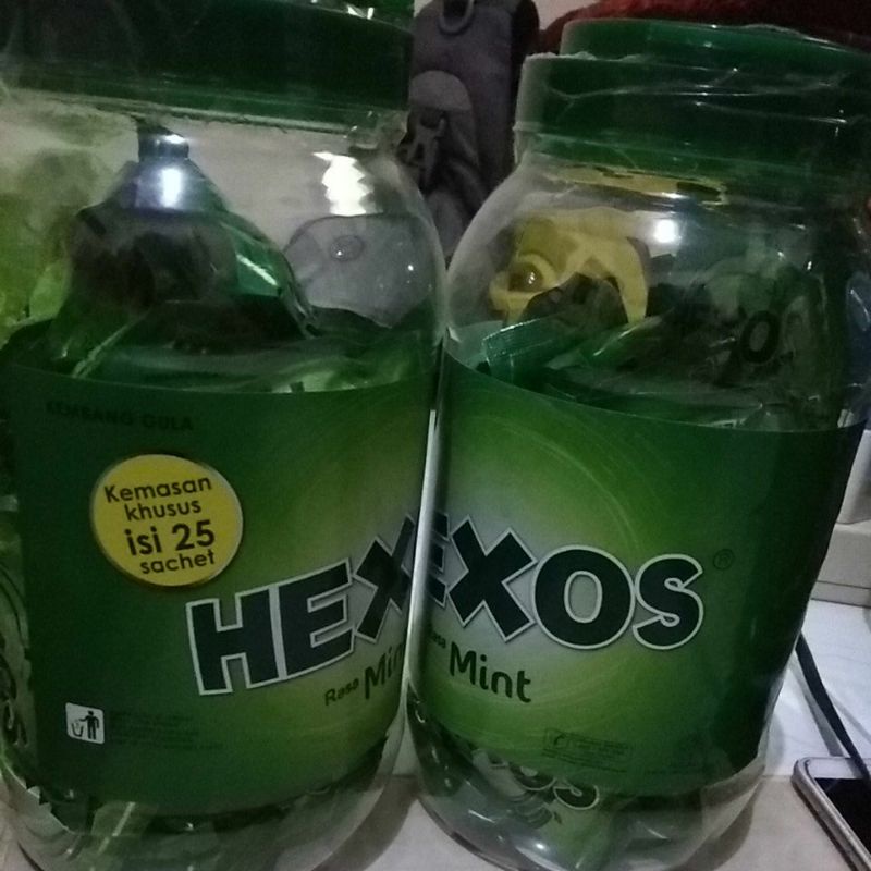 

Permen HEXOS MINT PERMEN TOPLES 25pak X 5butir