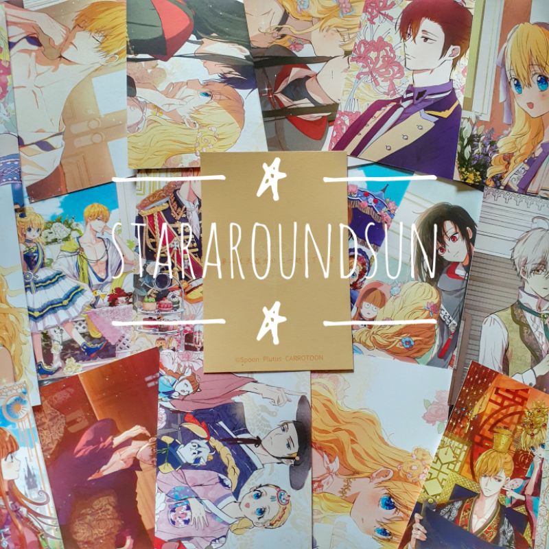 [ORI] OFFICIAL SUDDENLY I BECAME A PRINCESS POSTCARD