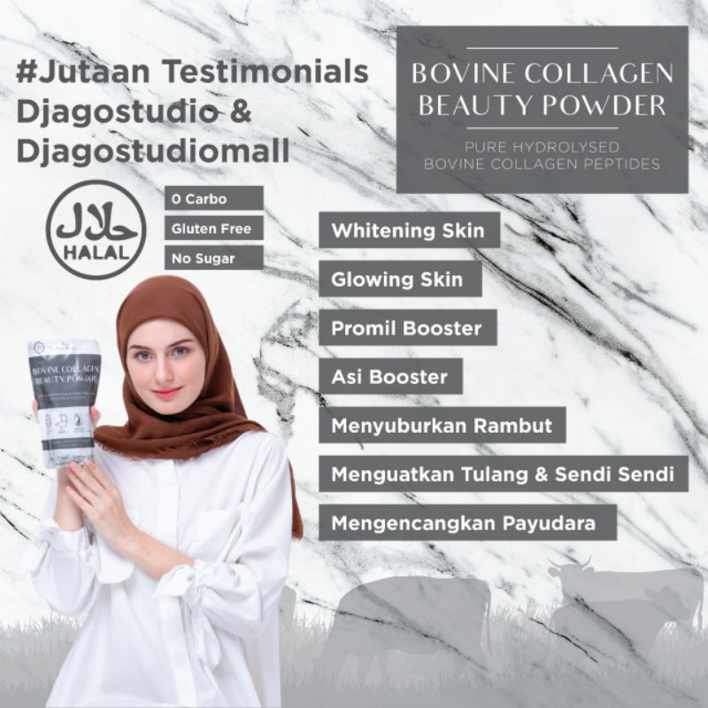 BOVINE HYDROLIZED COLLAGEN EROPA HALAL MUI